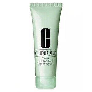 CLINIQUE 7 Day Face Scrub Cream Rinse-Off Formula, 3.4 oz.